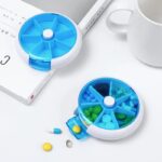 Round Pill Holder Case Travel 7 Days Box - Image 4