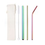 Reusable Drinking Steel Straws And Brush Suit - Image 4