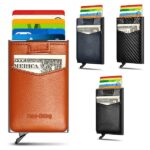 Leather Lining Rfid Blocking Credit Card Holder - Image 4