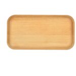 Solid Wood Dinner Plate - Image 3
