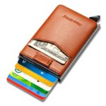 Leather Lining Rfid Blocking Credit Card Holder - Image 3