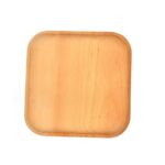 Solid Wood Dinner Plate - Image 2