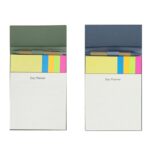 Business Notebook With Sticky Colored Notes - Image 4