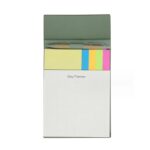 Business Notebook With Sticky Colored Notes - Image 3