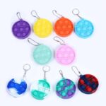 Push Bubble Fidget Sensory Toy With Buckle - Image 2