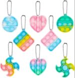 Push Bubble Fidget Sensory Toy With Buckle