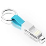 Lightning Cable Keychain 3in1 Short Fast Charging Cord - Image 4