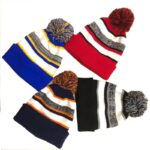 Pom Knit Beanie With Cuff - Image 4
