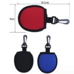 Dirt Wiping Pocket with Clip for Golf Balls - Image 2
