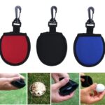 Dirt Wiping Pocket with Clip for Golf Balls