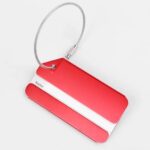 Square Aluminum Alloy Travel Luggage Tag - Image 2