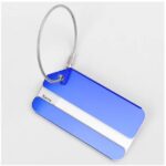 Square Aluminum Alloy Travel Luggage Tag - Image 4