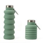 550ML/18 Oz Telescopic Silicone Water Bottle - Image 3