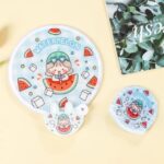 Foldable Flying Disc Fans Folding Pocket Advertising - Image 2