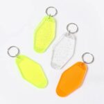 Plastic Hotel Keychain Motel Key Tag - Image 3