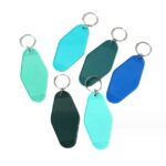 Plastic Hotel Keychain Motel Key Tag - Image 4