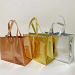 Laminated Metallic Tote Bag - Image 2