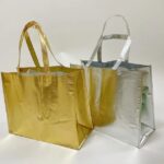 Laminated Metallic Tote Bag - Image 3