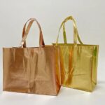 Laminated Metallic Tote Bag - Image 4