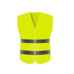 Reflective Safety Vest With Strips - Image 2