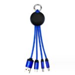 3-In-1 Charging Buddy With Carabiner Clip/Key Chain - Image 2