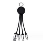 3-In-1 Charging Buddy With Carabiner Clip/Key Chain
