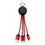 3-In-1 Charging Buddy With Carabiner Clip/Key Chain - Image 3