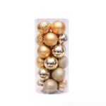 24Pcs Christmas balls set wedding Party ornaments