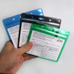 Colourful CDC Vaccination Card Holder PVC Protective Case