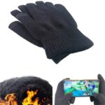 Winter Knit Touchscreen Gloves Windproof Anti-slip Mittens - Image 3