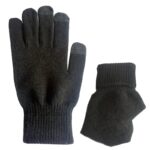 Winter Knit Touchscreen Gloves Windproof Anti-slip Mittens - Image 4