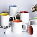 11 oz Colored Stoneware Mug With C-Handle - Image 2