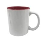 11 oz Colored Stoneware Mug With C-Handle - Image 3