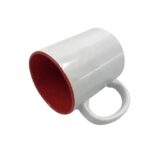 11 oz Colored Stoneware Mug With C-Handle - Image 4
