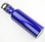 500mL Wide Mouth Stainless Steel Water Bottle w/ Carabiner - Image 3