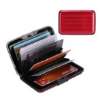 RFID-Blocking Aluminum Silver Wallet Credit Cards Holder - Image 4