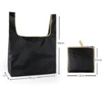 Portable Oxford folding tote shopping bag - Image 3