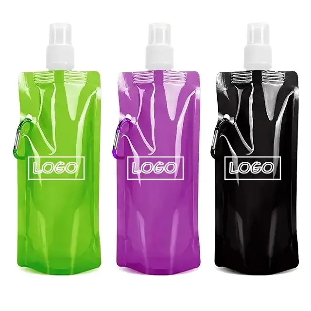 315617996.jpg Collapsible Portable Water Bag Pouch Bottle - Image 1
