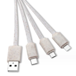 Bamboo 2-In-1 Charging Buddy Key Chain - Image 4
