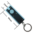 Mini Flashlight with keychain - Image 3