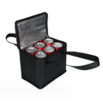 Heathered Non-Woven Cooler Lunch Bag - Image 3