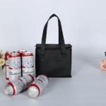 Heathered Non-Woven Cooler Lunch Bag - Image 4