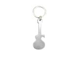 Guitar Shaped Bottle Opener with Keychain - Image 4