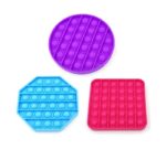 Silicone Push pop Bubble Fidget Toy Relieve Emotional Stress