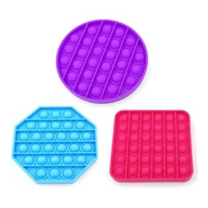 Silicone Push pop Bubble Fidget Toy Relieve Emotional Stress