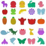 Cactus Shape Silicone Push Pop Bubble Toy