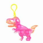 Dog Shaped Push Bubble Fidget Sensory Toy With Buckle - Image 3