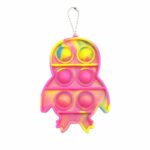 Dog Shaped Push Bubble Fidget Sensory Toy With Buckle - Image 4