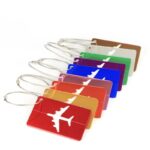 Durable Airplane Aluminum Luggage Tag - Image 2