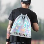 Laser Holographic Personality Shiny Reflective Drawstring - Image 5